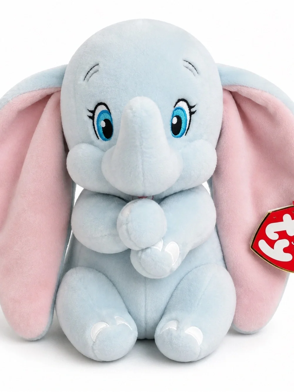 Ty Sparkle Dumbo Beanie Baby Plush 6” Elephant Disney Classic Stuffed Animal Toy